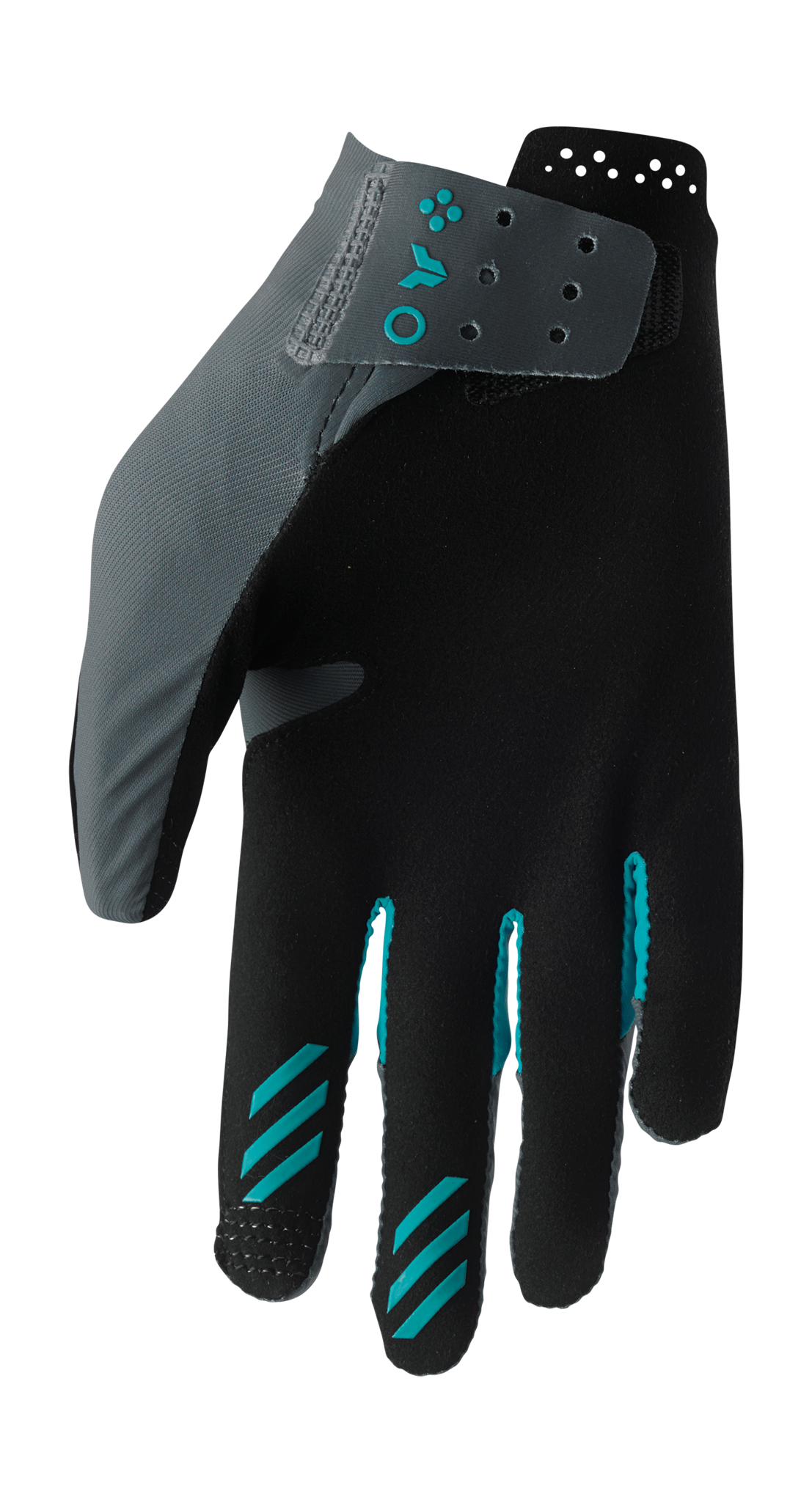 Thor Dames Crosshandschoenen 2026 Sportmode Iconic - Grijs / Aqua