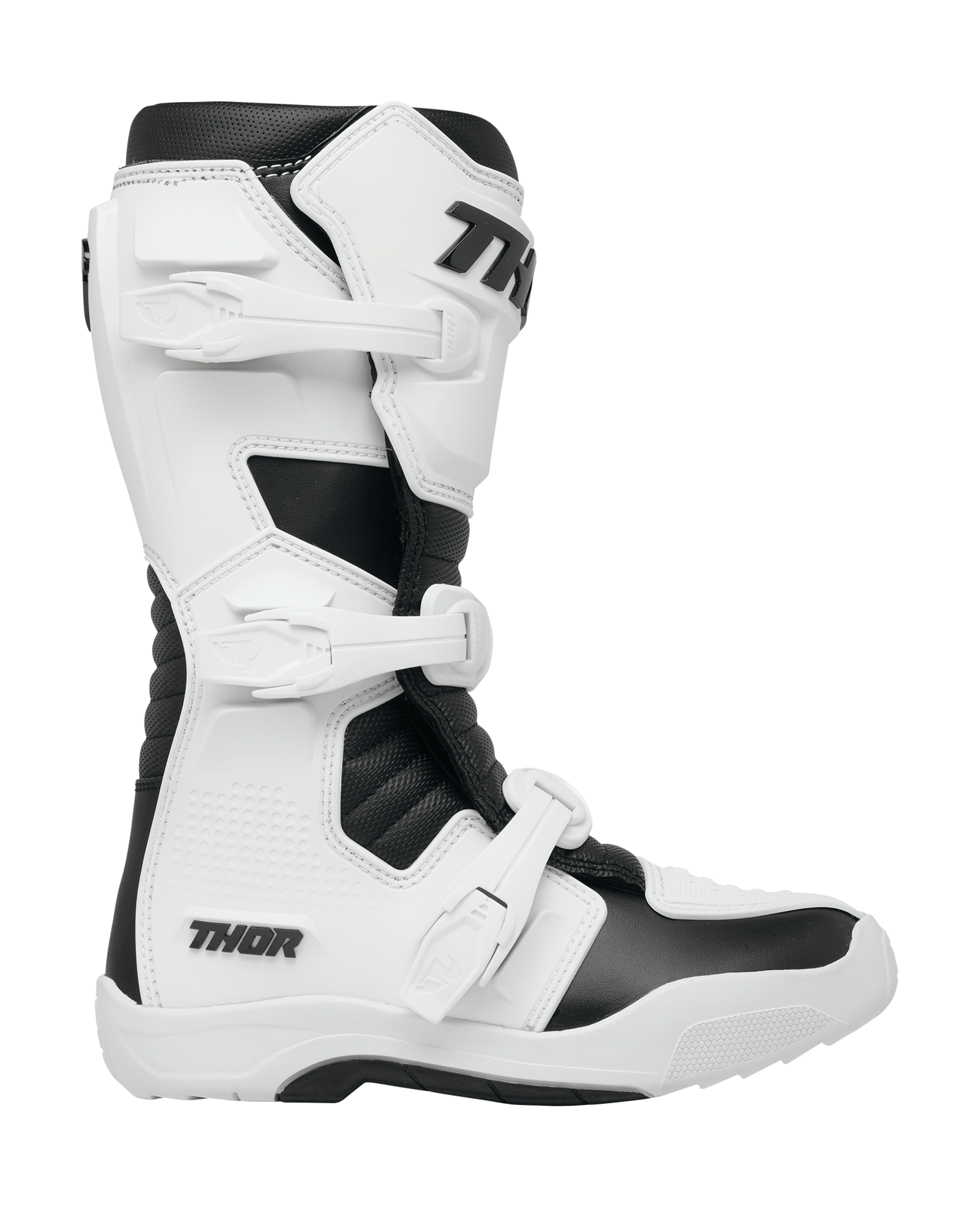 Thor Dames Crosslaarzen Blitz XR - Wit / Zwart