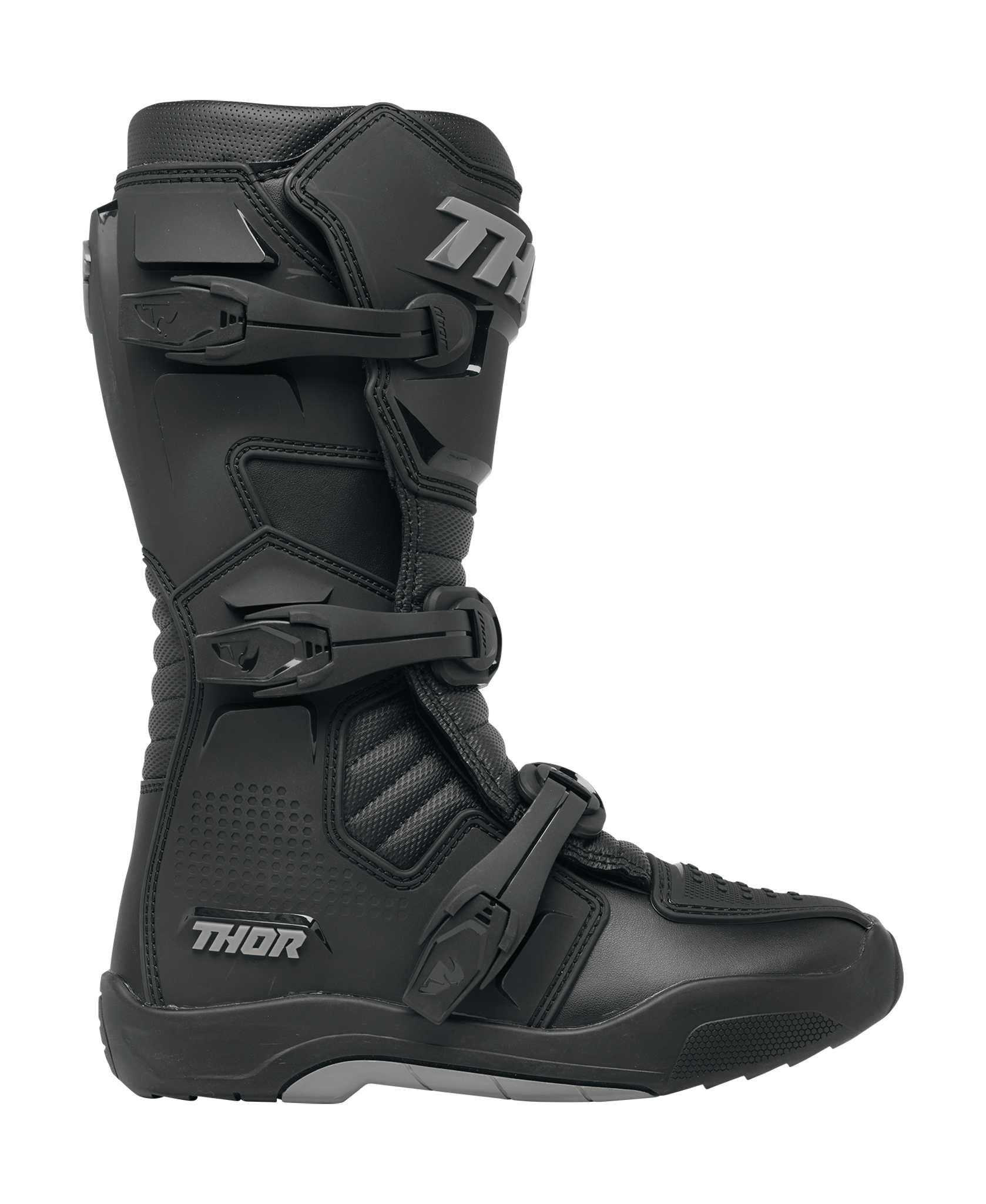 Thor Dames Crosslaarzen Blitz XR - Zwart / Grijs