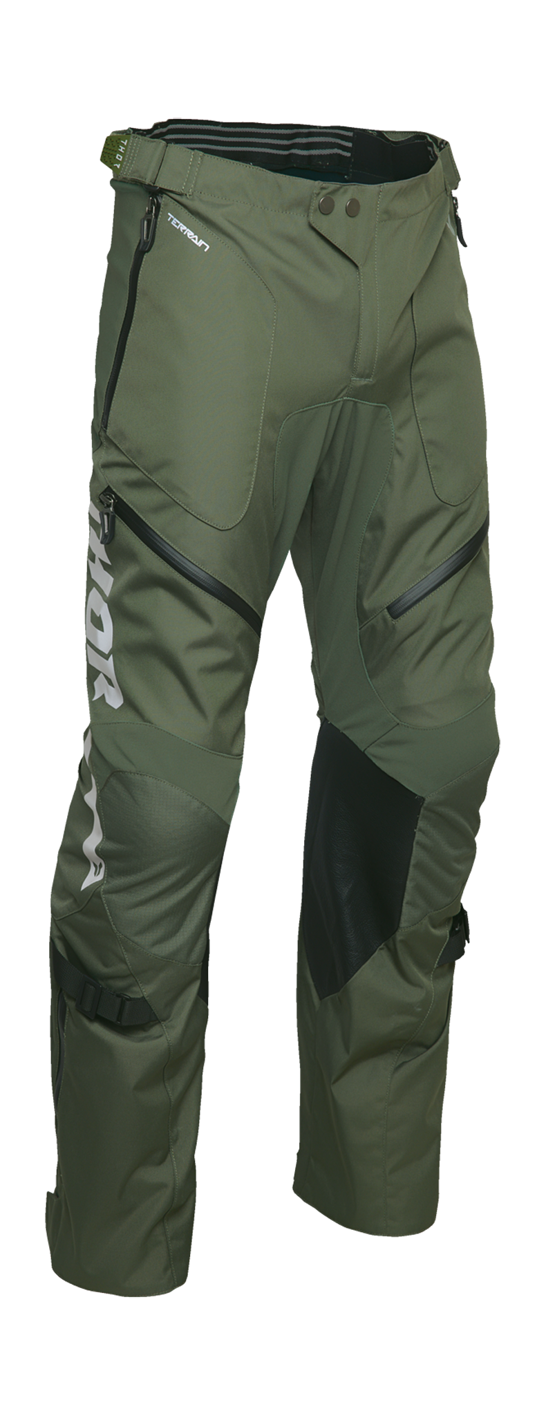Thor Enduro Broek Over de laars Terrain - Army / Charcoal