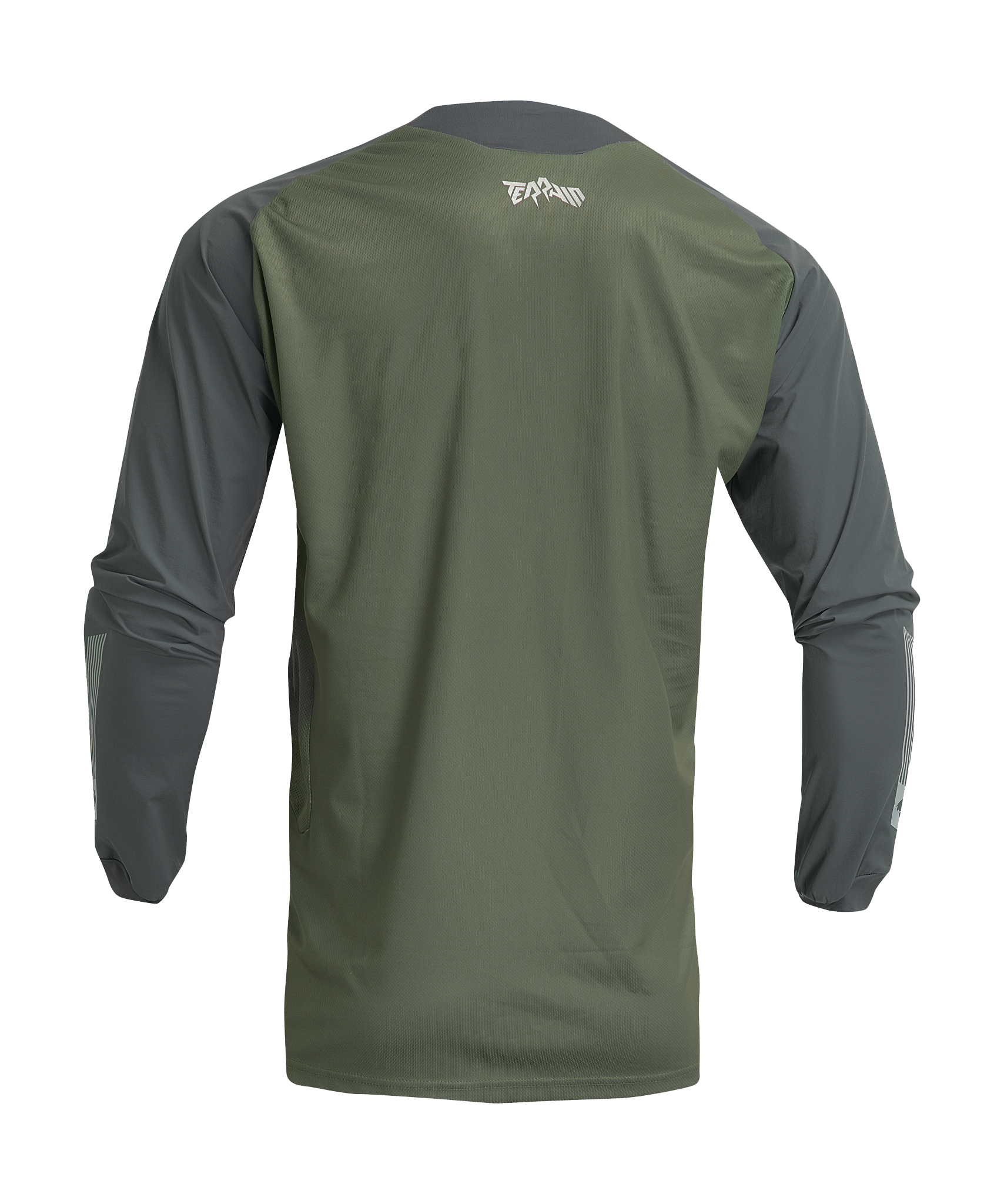 Thor Enduro Shirt Terrain - Army / Charcoal