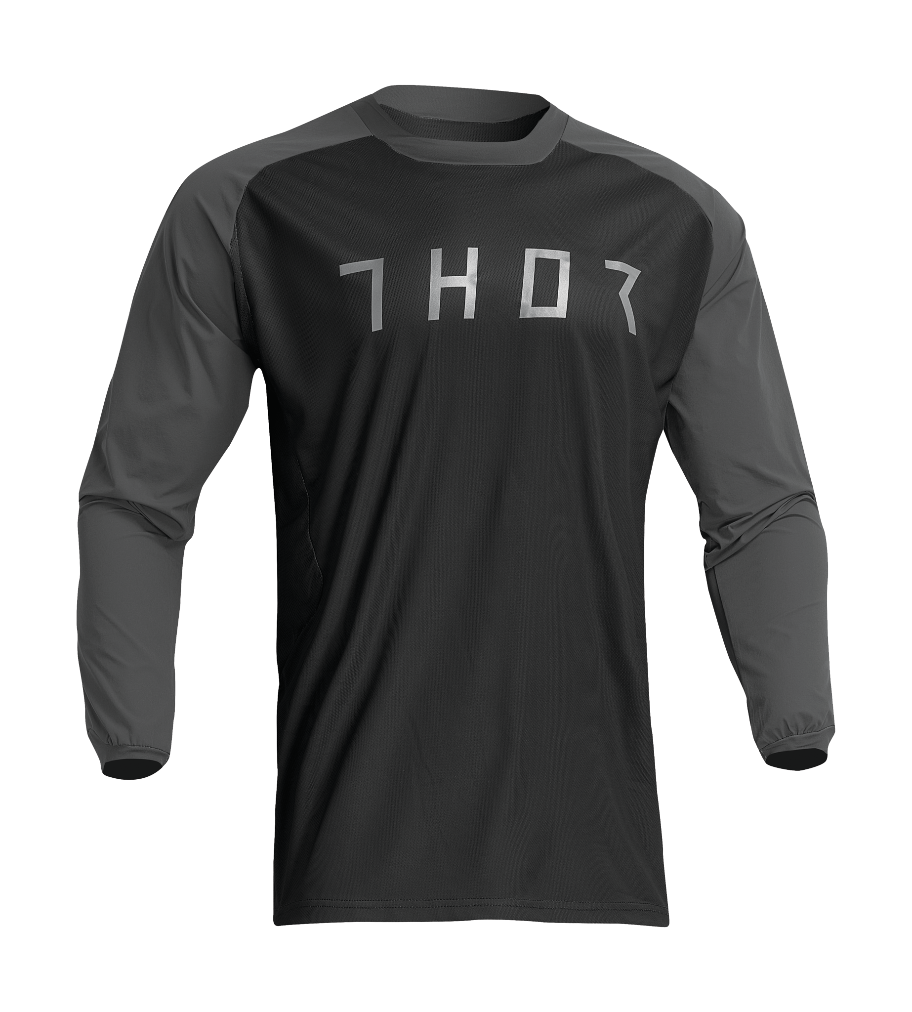 Thor Enduro Shirt Terrain - Zwart / Charcoal