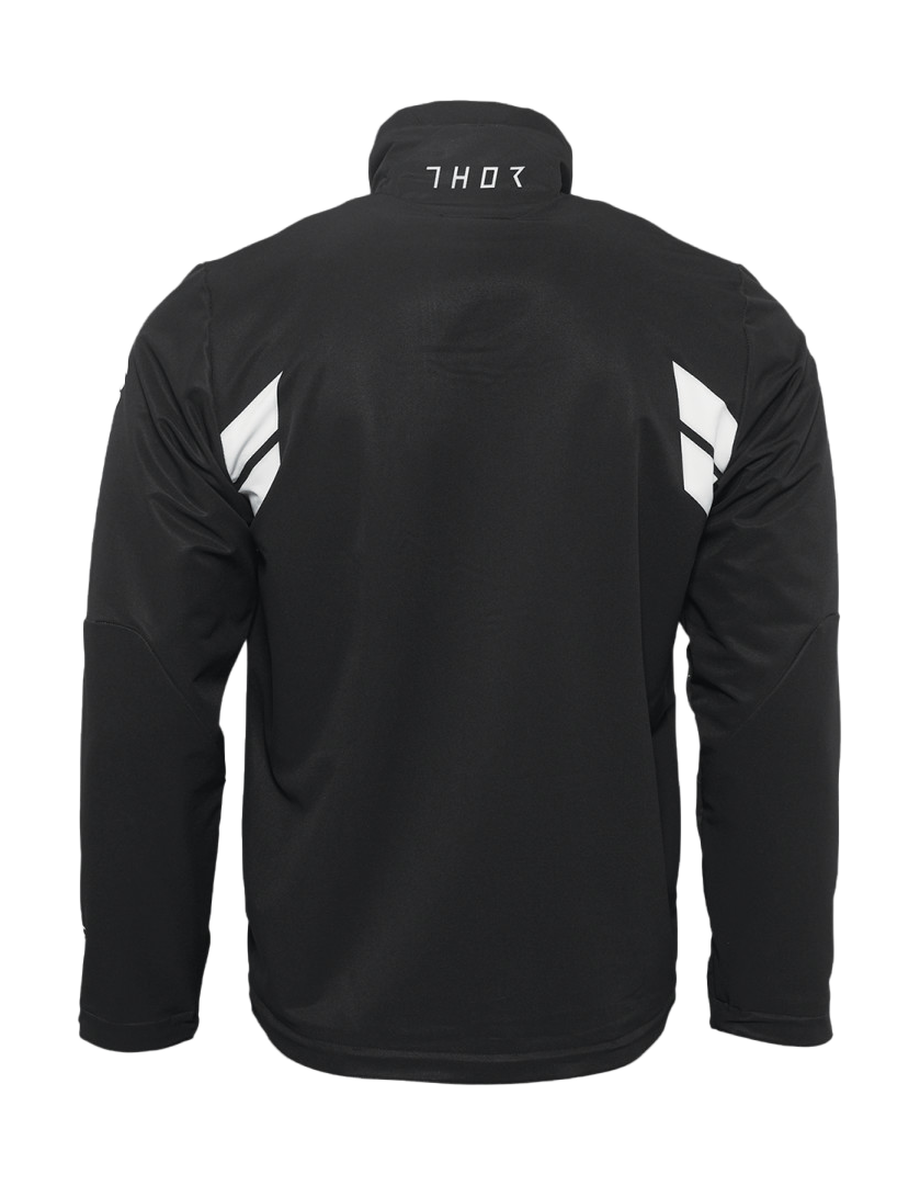 Thor Fleece Jas Warmup - Zwart / Wit