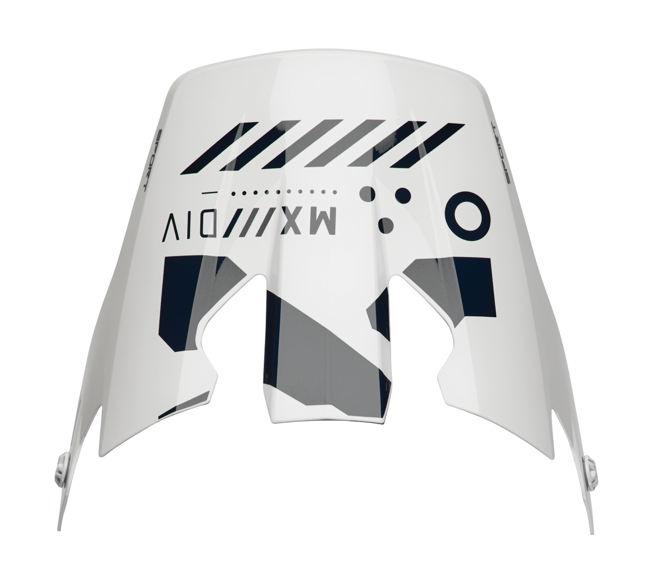 Thor Helmklep Reflex Sport Strike - Navy / Acid