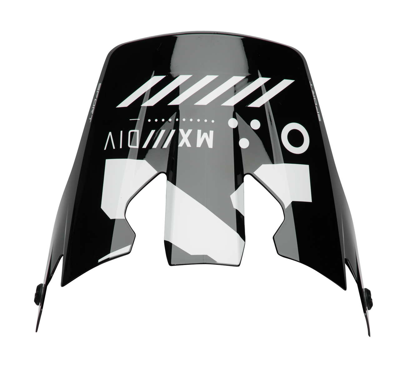 Thor Helmklep Reflex Sport Strike - Zwart / Rood