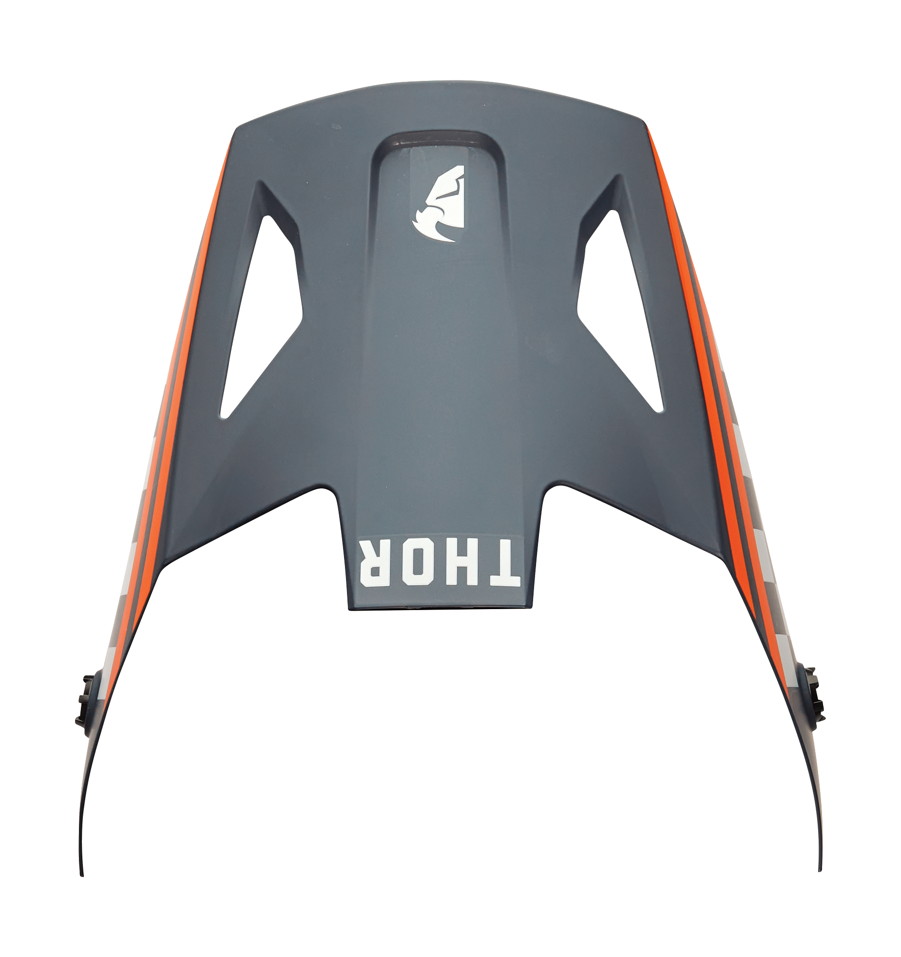 Thor Helmklep Sector 2 Combat - Midnight / Oranje