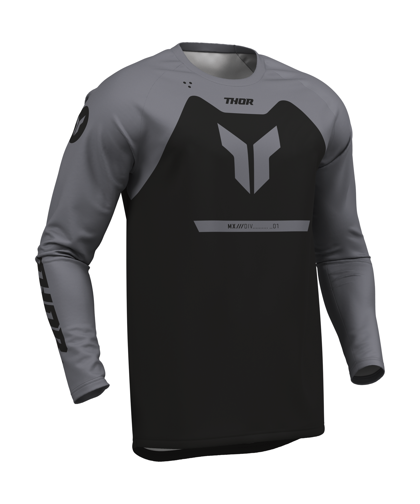 Thor Kinder Crosskleding 2026 Ridemode Menace - Zwart