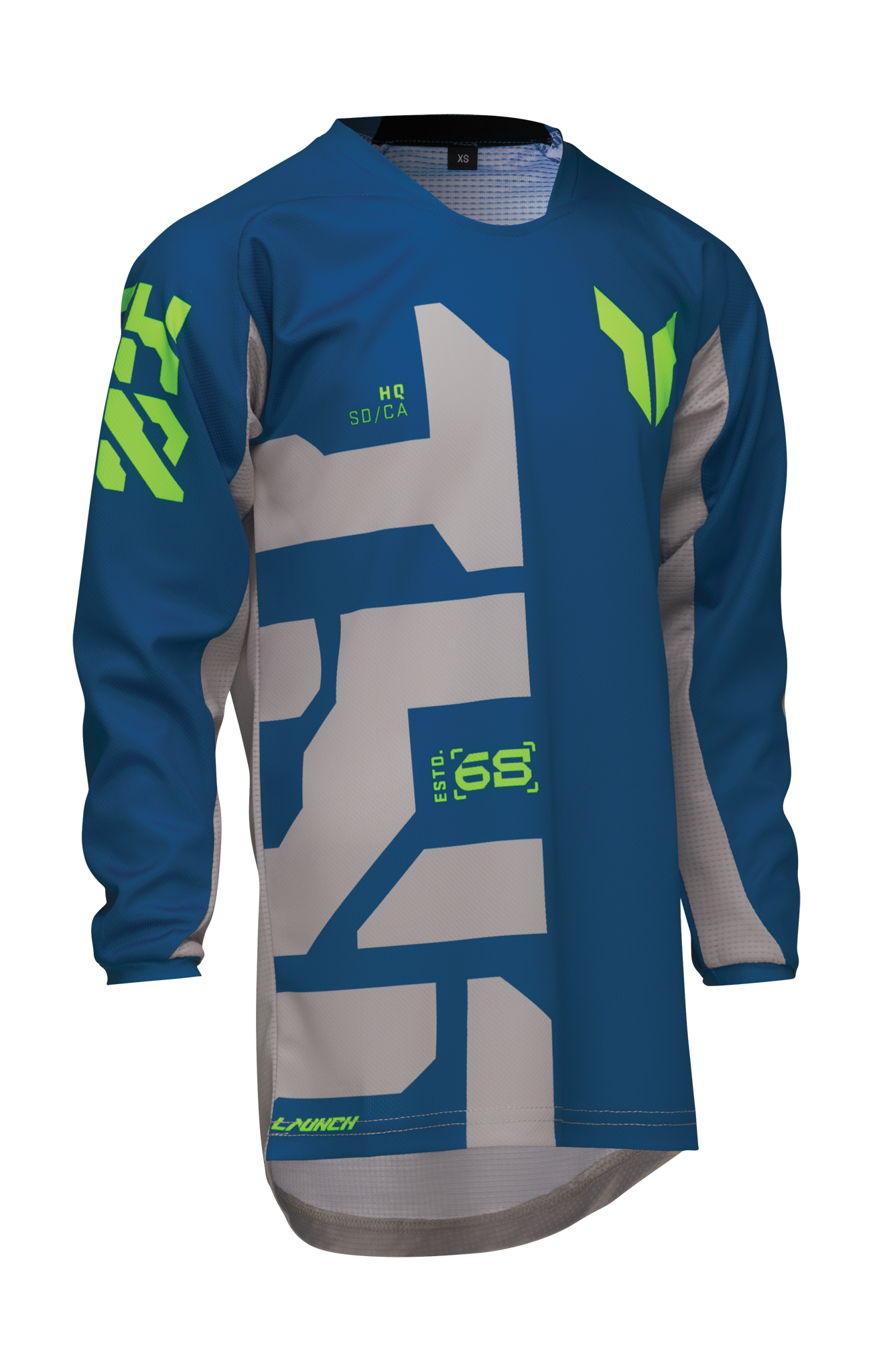 Thor Kinder Cross Shirt Launchmode Forge - Blauw
