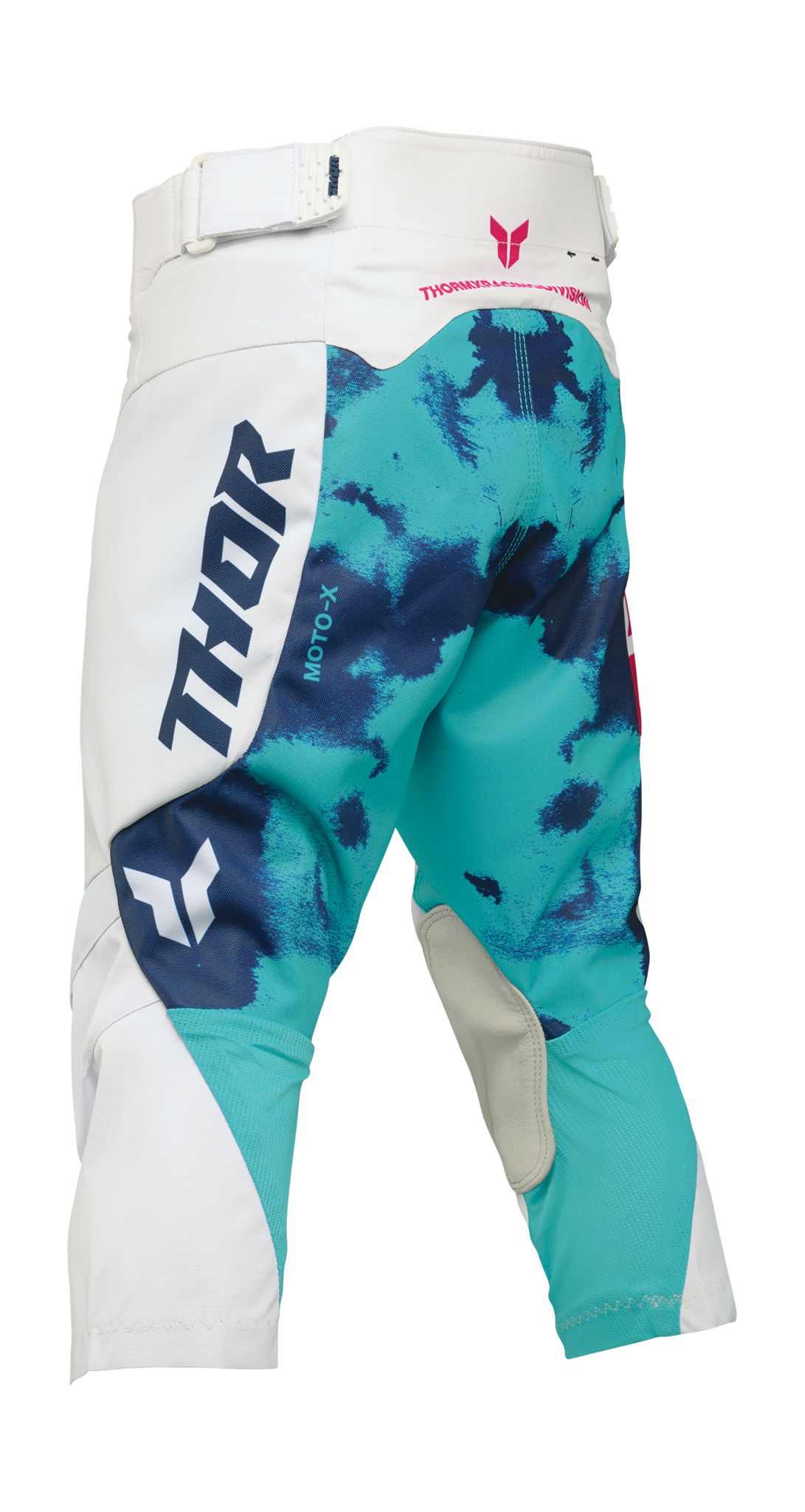 Thor Kinder Crossbroek 2026 Launchmode Bleach - Wit / Aqua
