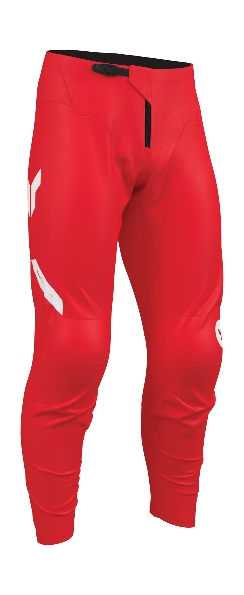 Thor Kinder Crossbroek 2026 Ridemode Menace - Rood