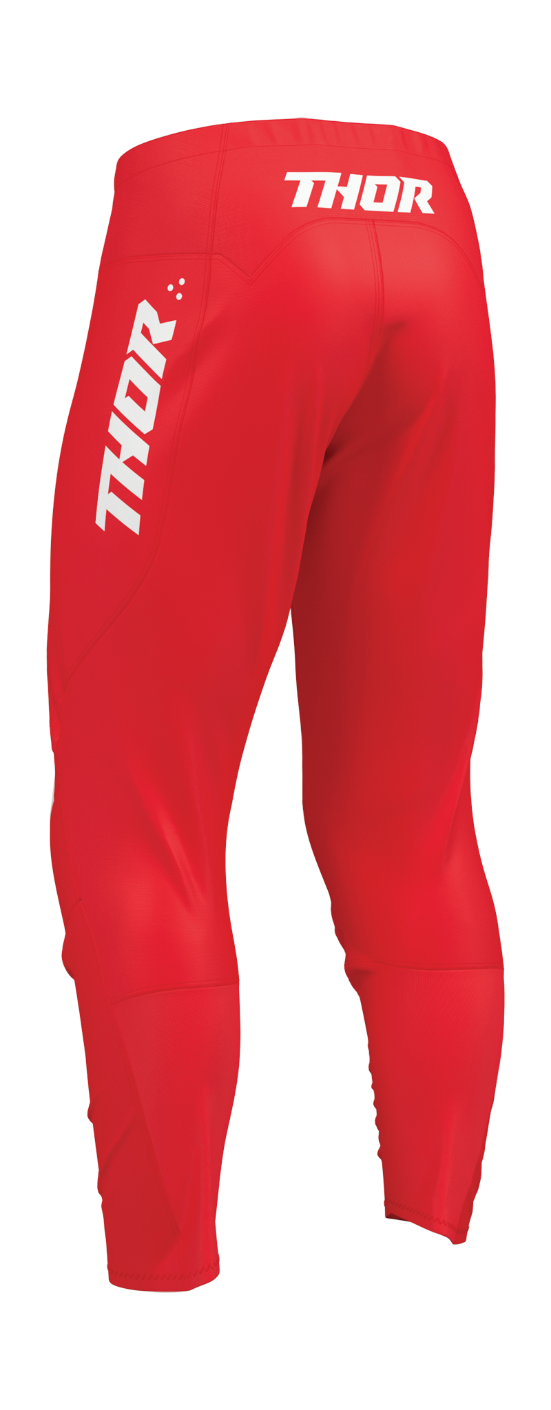 Thor Kinder Crossbroek 2026 Ridemode Menace - Rood