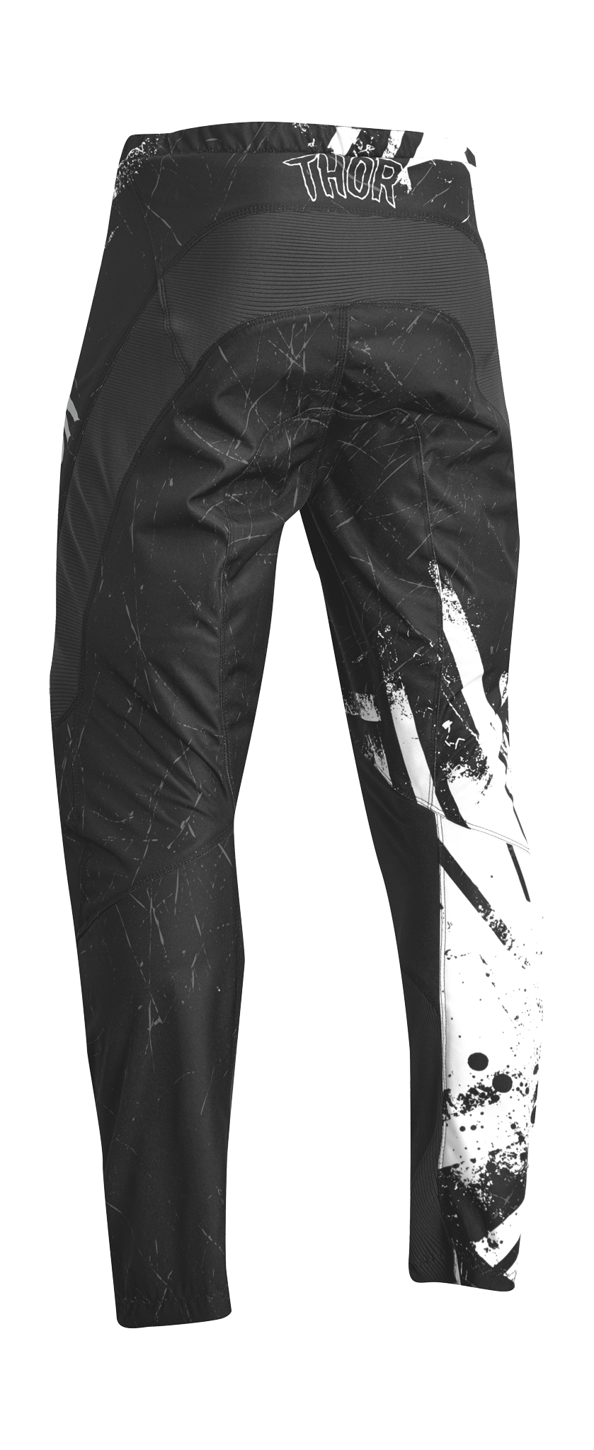 Thor Kinder Crossbroek Sector Gnar - Zwart / Wit