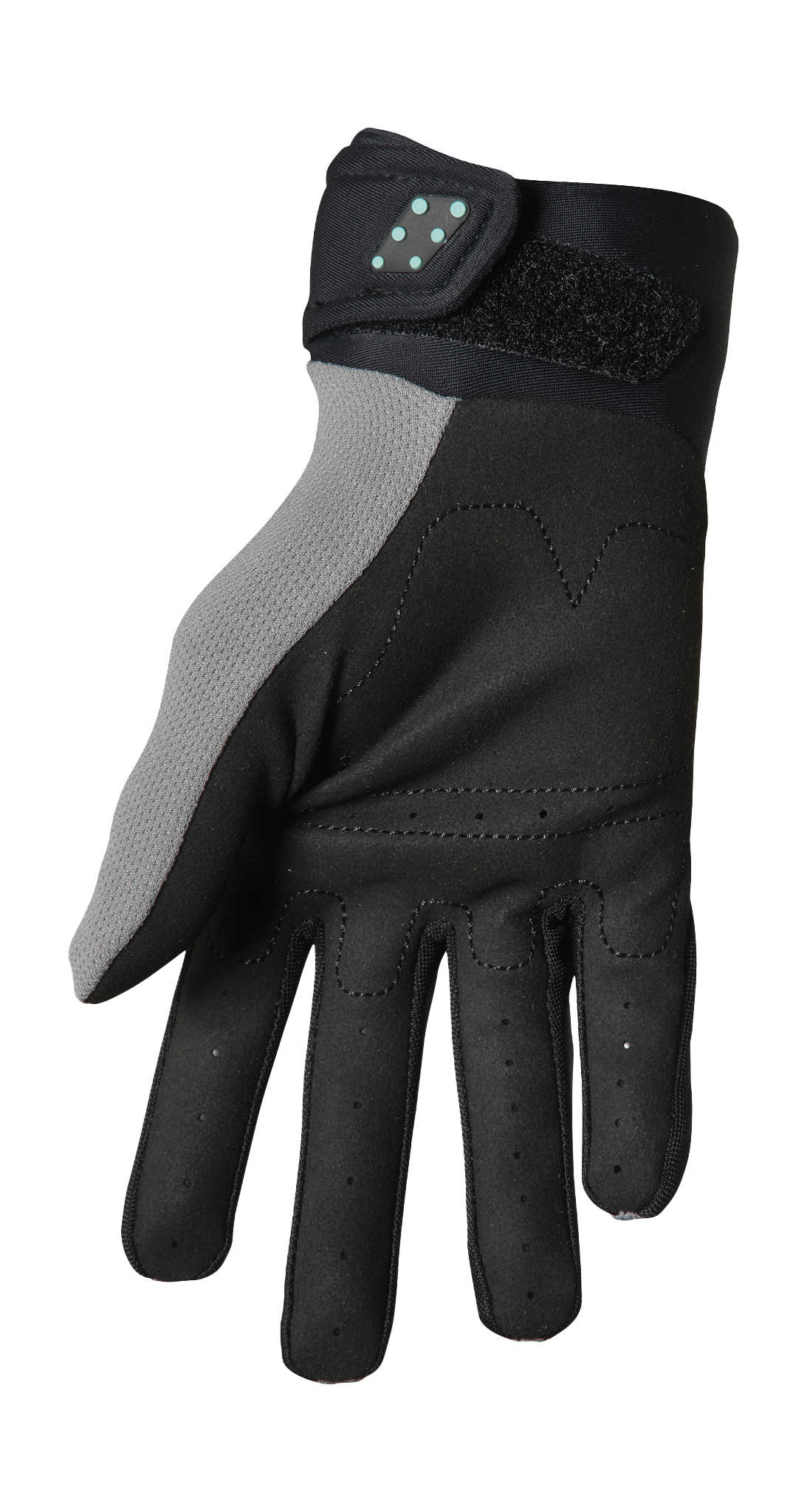 Thor Kinder Crosshandschoenen 2026 Spectrum - Grijs / Zwart / Mint