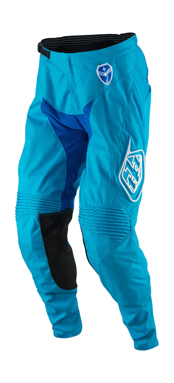 Troy Lee Designs Crossbroek SE Starburst - Cyan / Blauw