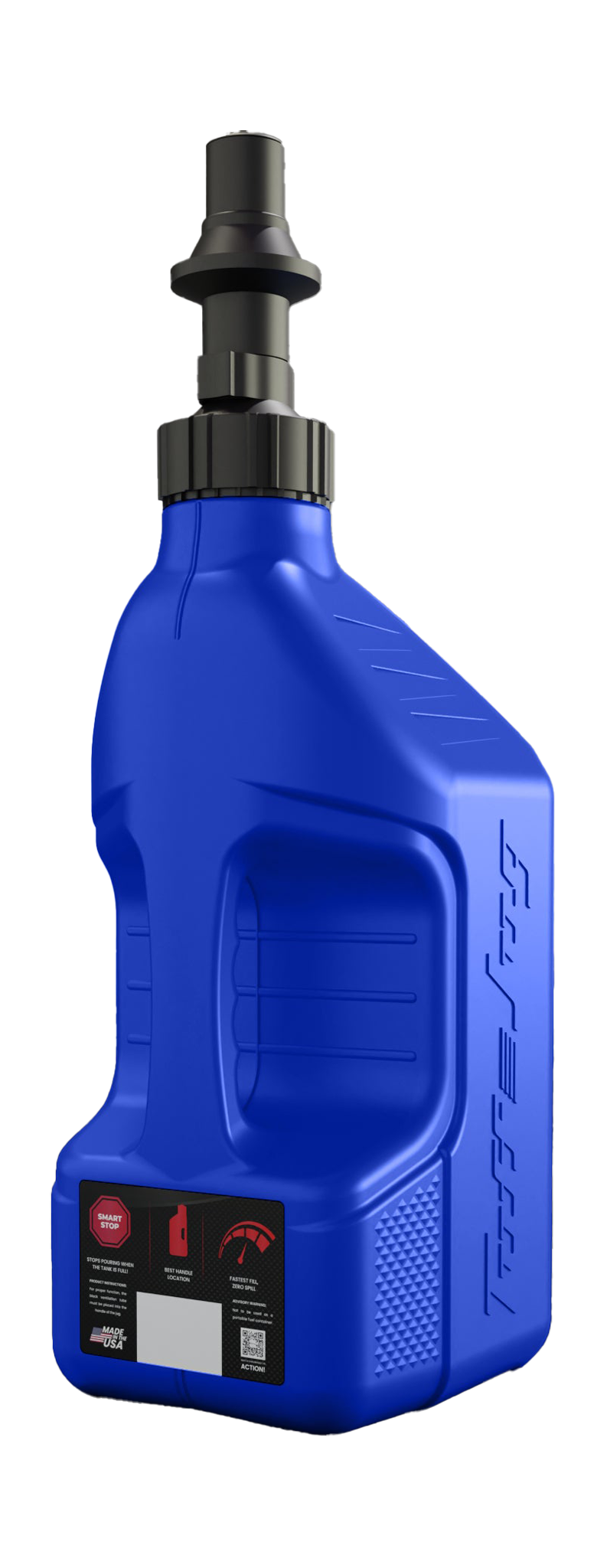 Tuff Jug Benzinekan Gen 3 Snelvuldop - Blauw / Zwart - 10 L