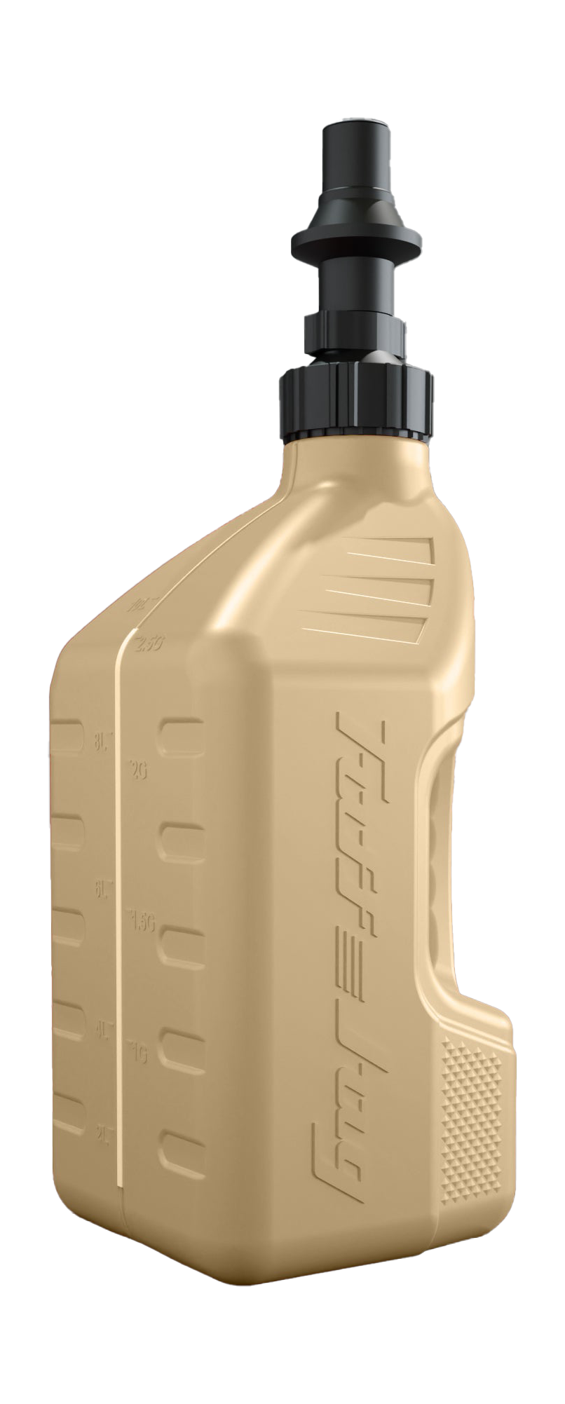 Tuff Jug Benzinekan Gen 3 Snelvuldop - Desert Tan / Zwart - 10 L