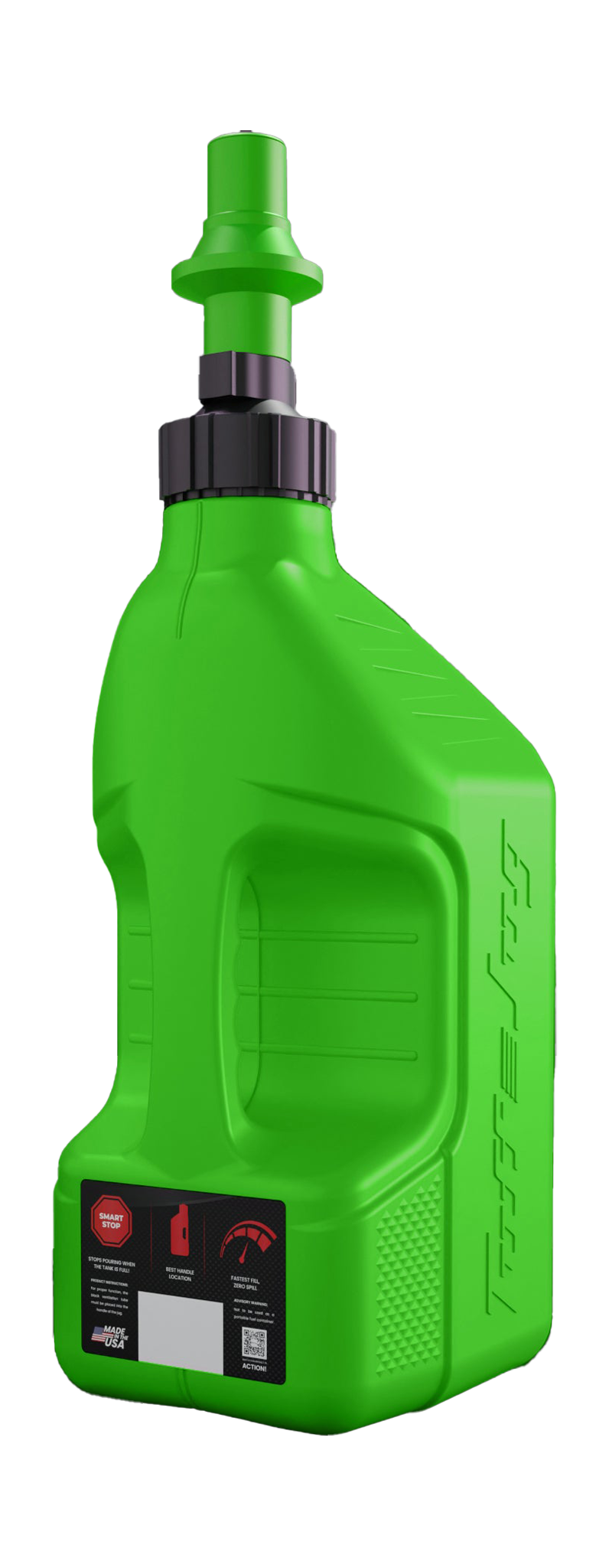 Tuff Jug Benzinekan Gen 3 Snelvuldop - Kawi Green / Kawi Green - 10 L