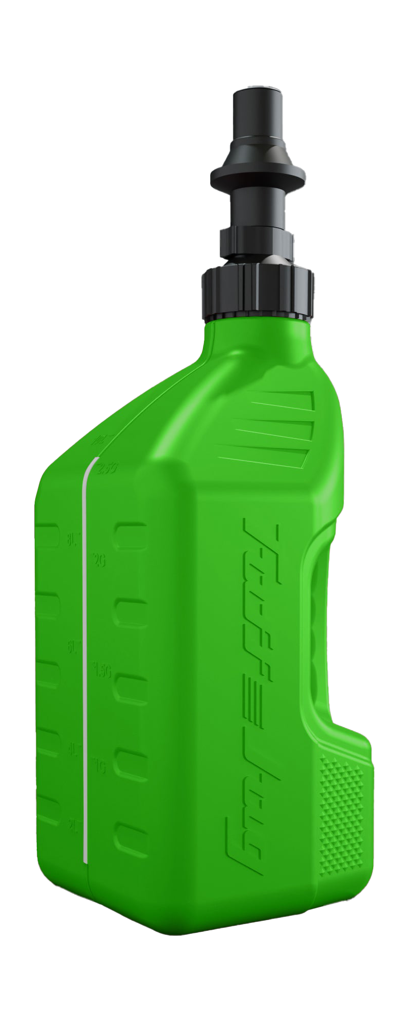 Tuff Jug Benzinekan Gen 3 Snelvuldop - Kawi Green / Zwart - 10 L