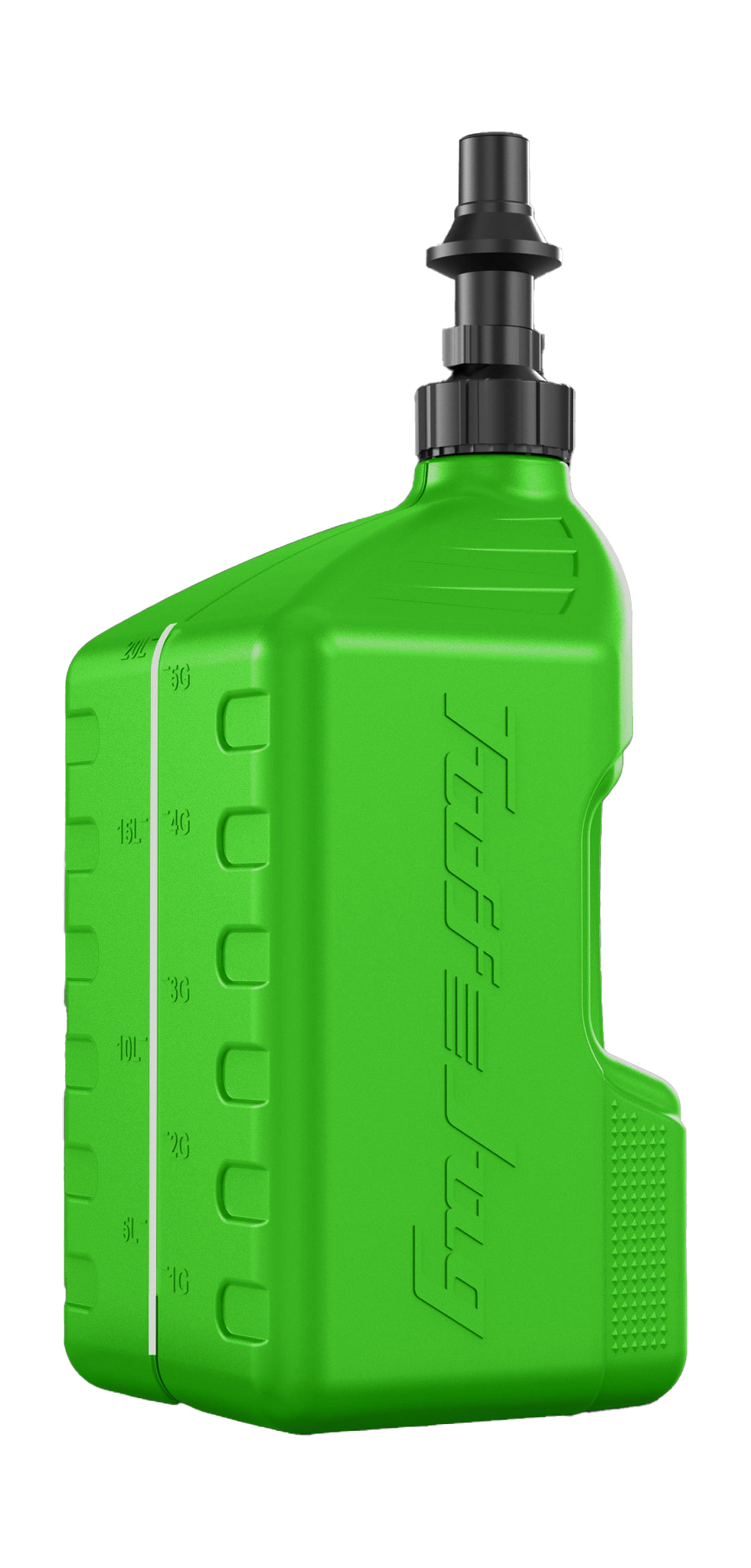 Tuff Jug Benzinekan Gen 3 Snelvuldop - Kawi Green / Zwart - 20 L