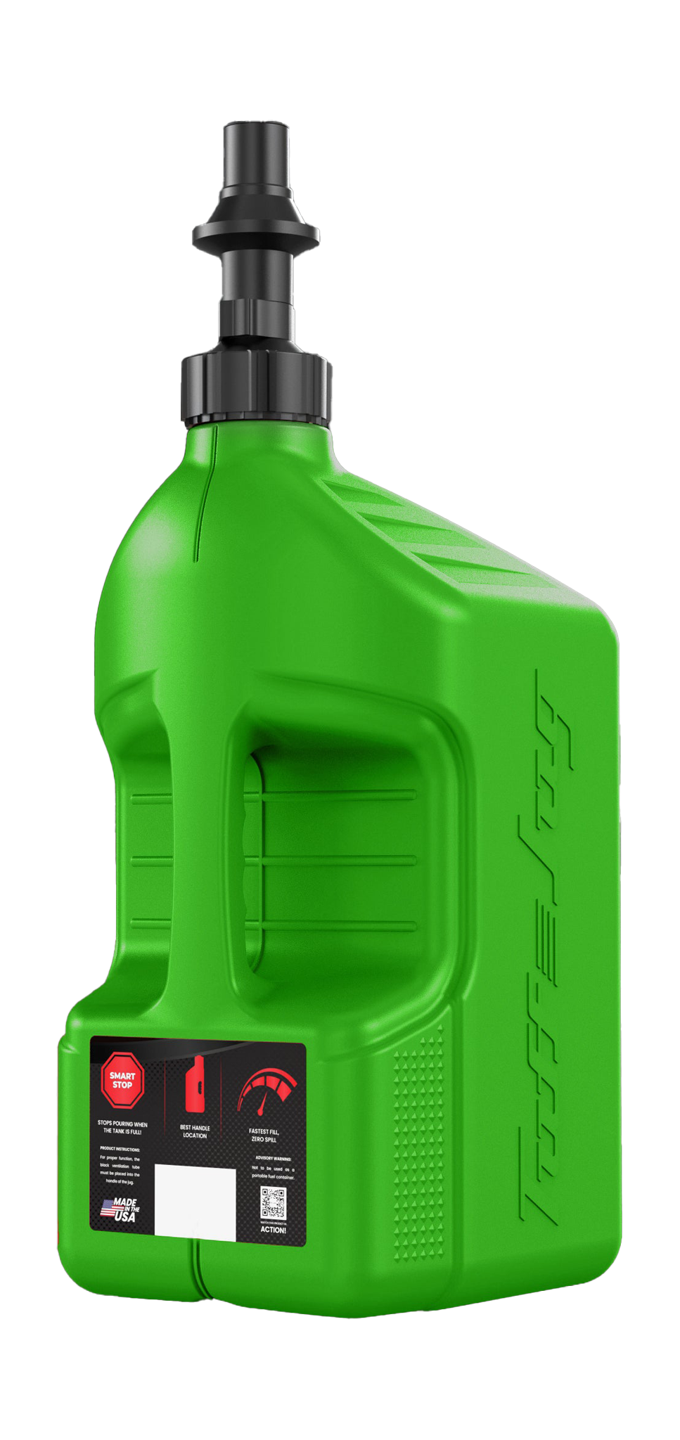 Tuff Jug Benzinekan Gen 3 Snelvuldop - Kawi Green / Zwart - 20 L