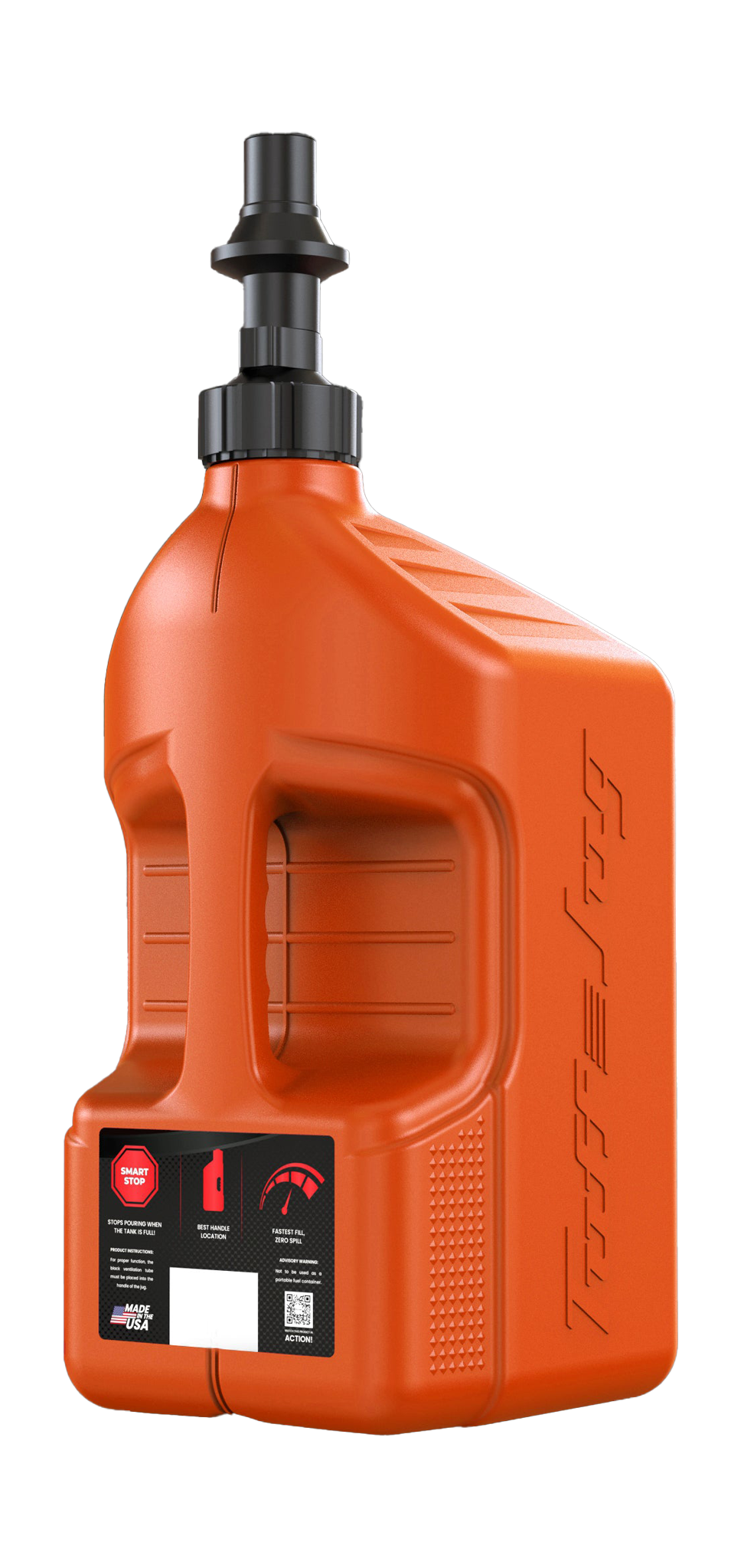 Tuff Jug Benzinekan Gen 3 Snelvuldop - Oranje / Zwart - 20 L