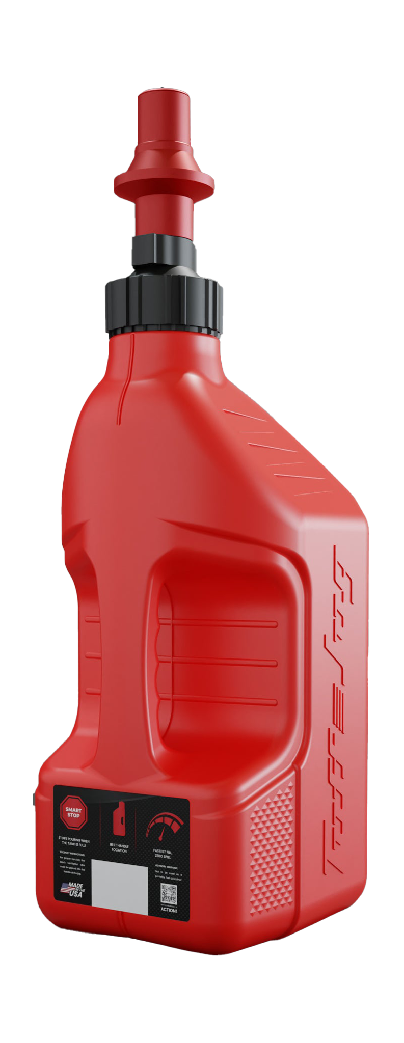 Tuff Jug Benzinekan Gen 3 Snelvuldop - Rood / Rood - 10 L