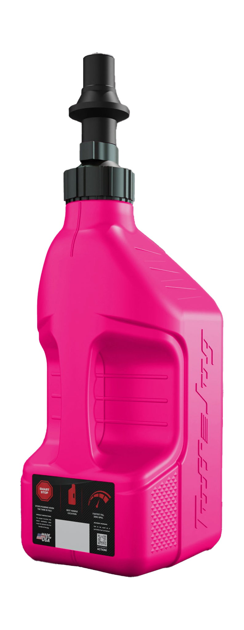 Tuff Jug Benzinekan Gen 3 Snelvuldop - Roze / Zwart - 10 L