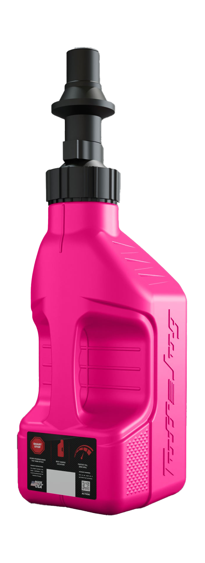 Tuff Jug Benzinekan Gen 3 Snelvuldop - Roze / Zwart - 5 L