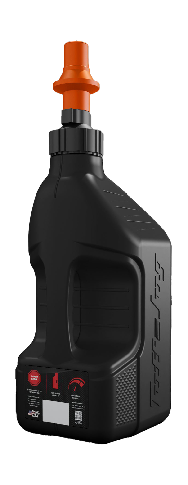 Tuff Jug Benzinekan Gen 3 Snelvuldop - Zwart / Oranje - 10 L