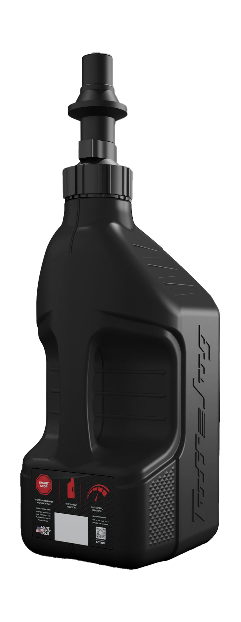 Tuff Jug Benzinekan Gen 3 Snelvuldop - Zwart / Zwart - 10 L