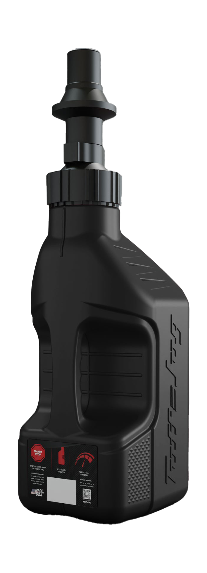 Tuff Jug Benzinekan Gen 3 Snelvuldop - Zwart / Zwart - 5 L