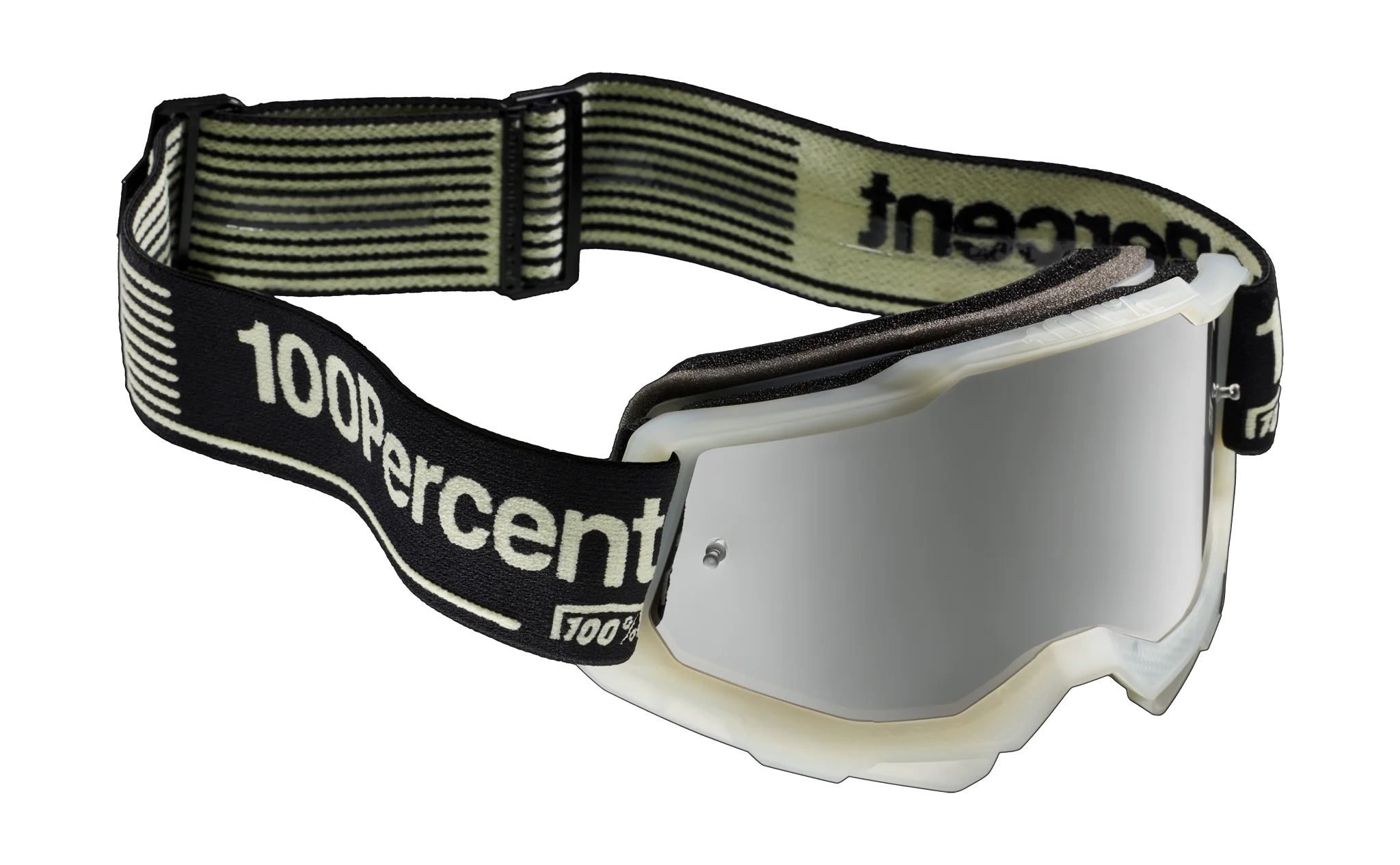100% Crossbril Accuri 2 Glow - Spiegel Zilver Lens