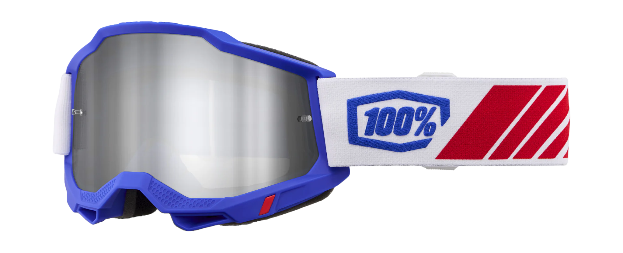 100% Crossbril Accuri 2 Kolby - Spiegel Zilver Lens