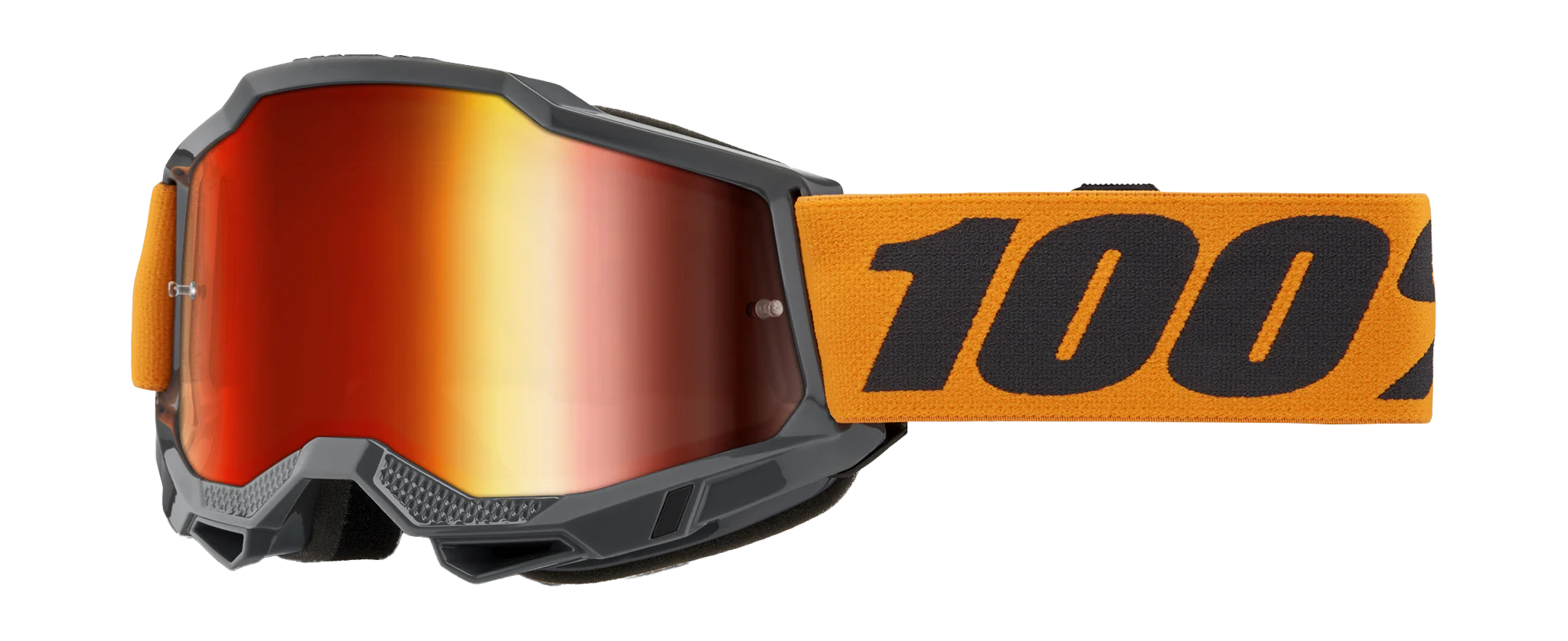 100% Crossbril Accuri 2 Orange - Spiegel Rood Lens