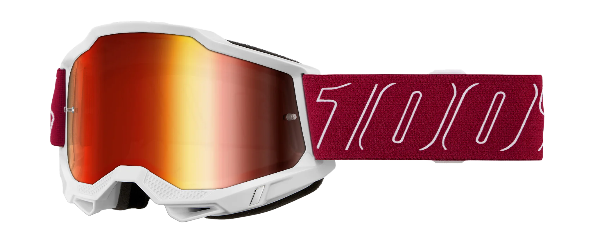 100% Crossbril Accuri 2 Redline - Spiegel Rood Lens