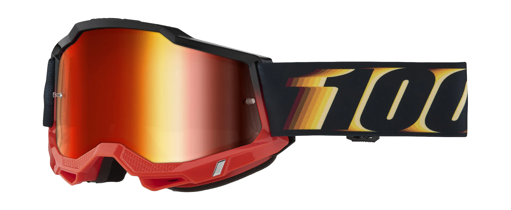 100% Crossbril Accuri 2 Stamino 2 - Spiegel Rood Lens