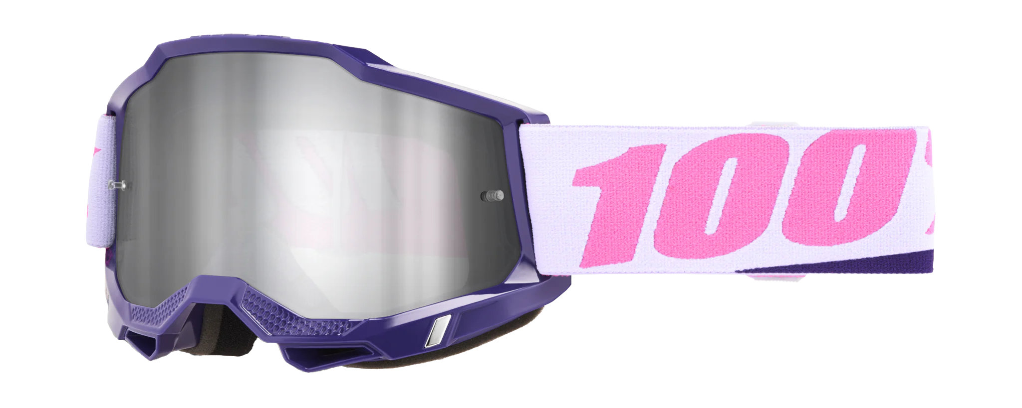 100% Crossbril Accuri 2 Yumiko - Spiegel Zilver Lens