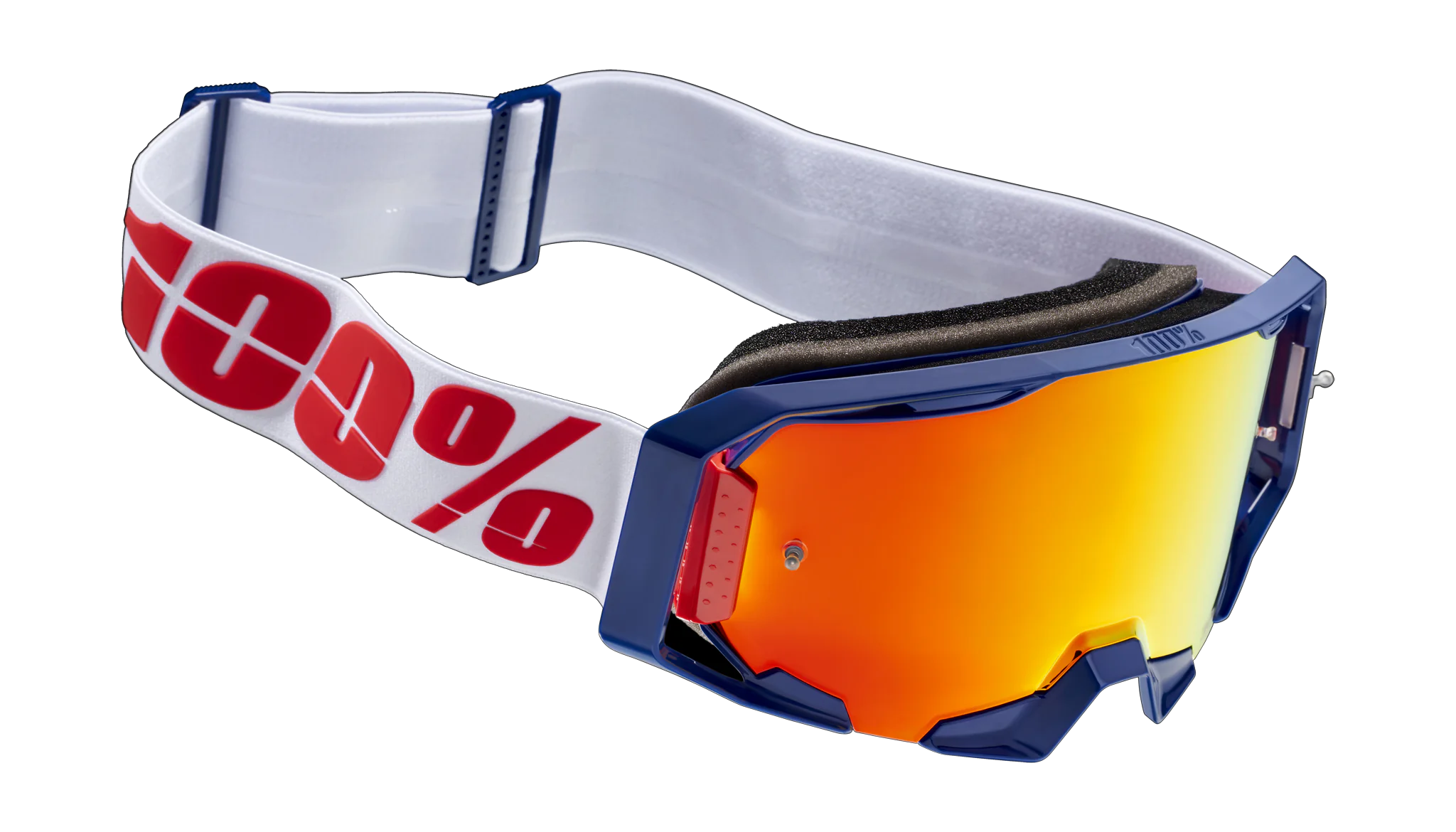 100% Crossbril ARmatic Mach Z - Spiegel Rood Lens