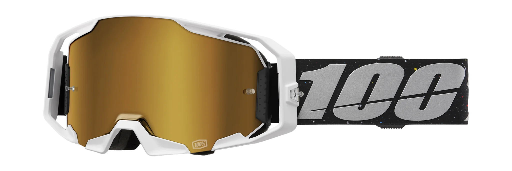 100% Crossbril ARmatic RapidRacer - Spiegel True Goud Lens