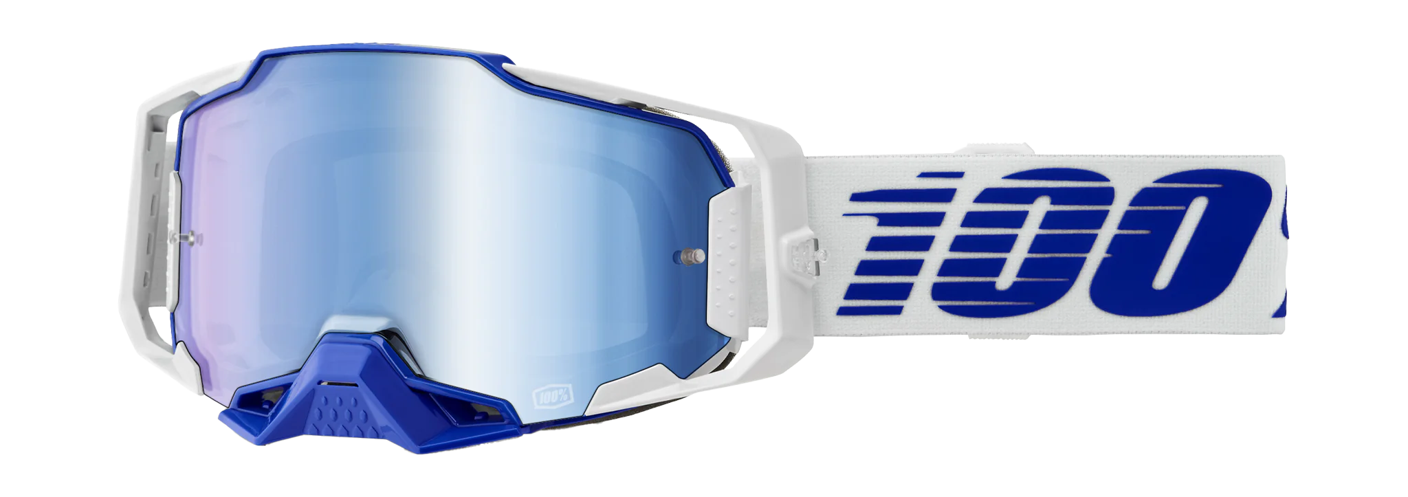 100% Crossbril Armega Blue - Spiegel Blauw Lens