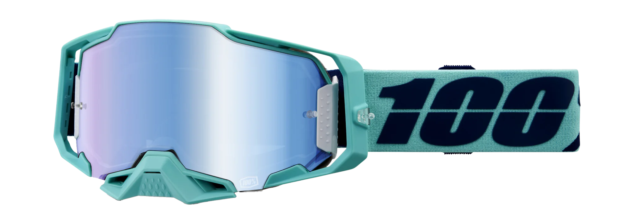 100% Crossbril Armega Esterel - Spiegel Blauw Lens