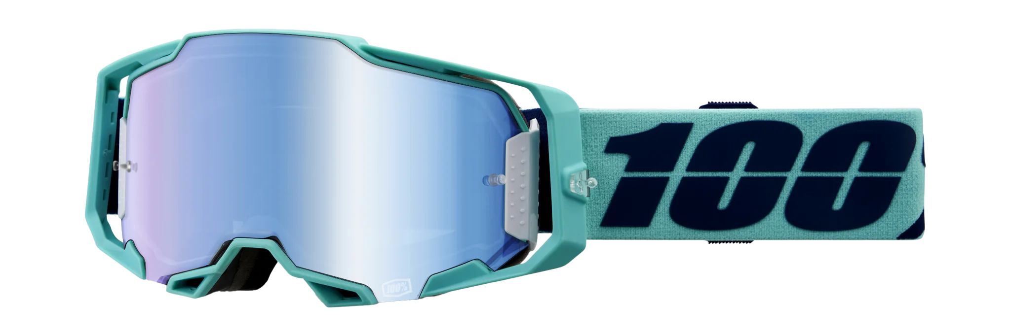 100% Crossbril Armega Esterel - Spiegel Blauw Lens