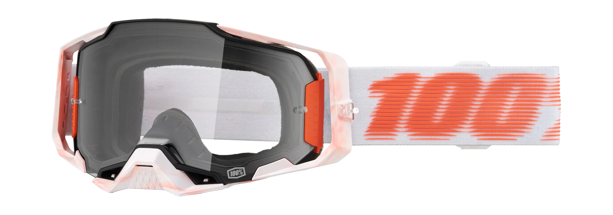 100% Crossbril Armega Tubular - Clear Lens