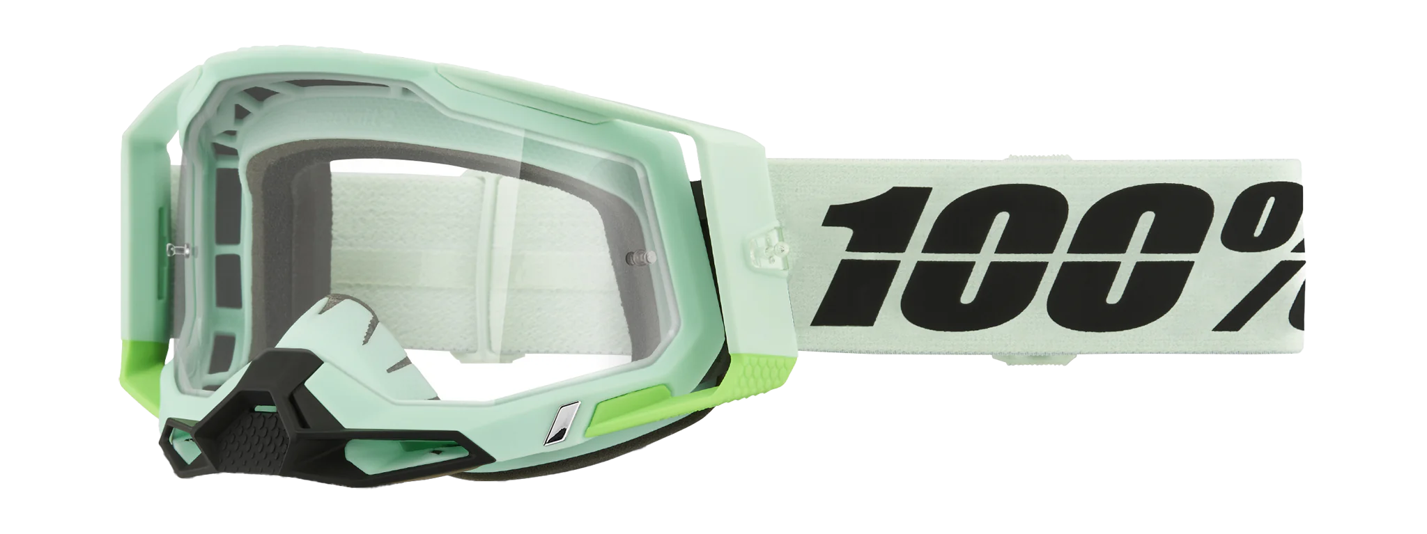 100% Crossbril Racecraft 2 Palomar - Clear Lens