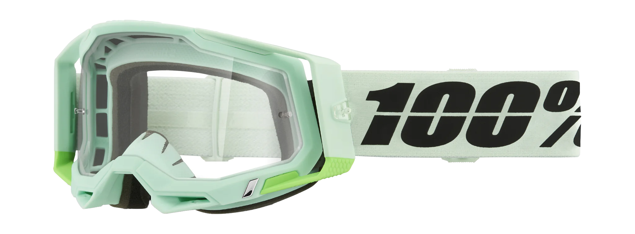 100% Crossbril Racecraft 2 Palomar - Clear Lens