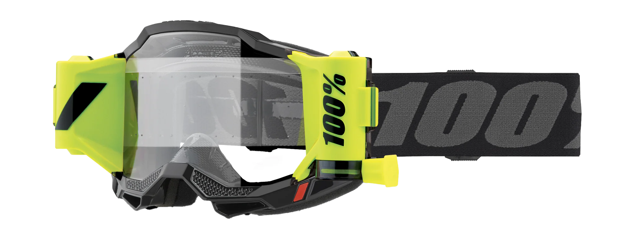 100% Crossbril Roll-Off Accuri 2 Forecast Black - Clear Lens