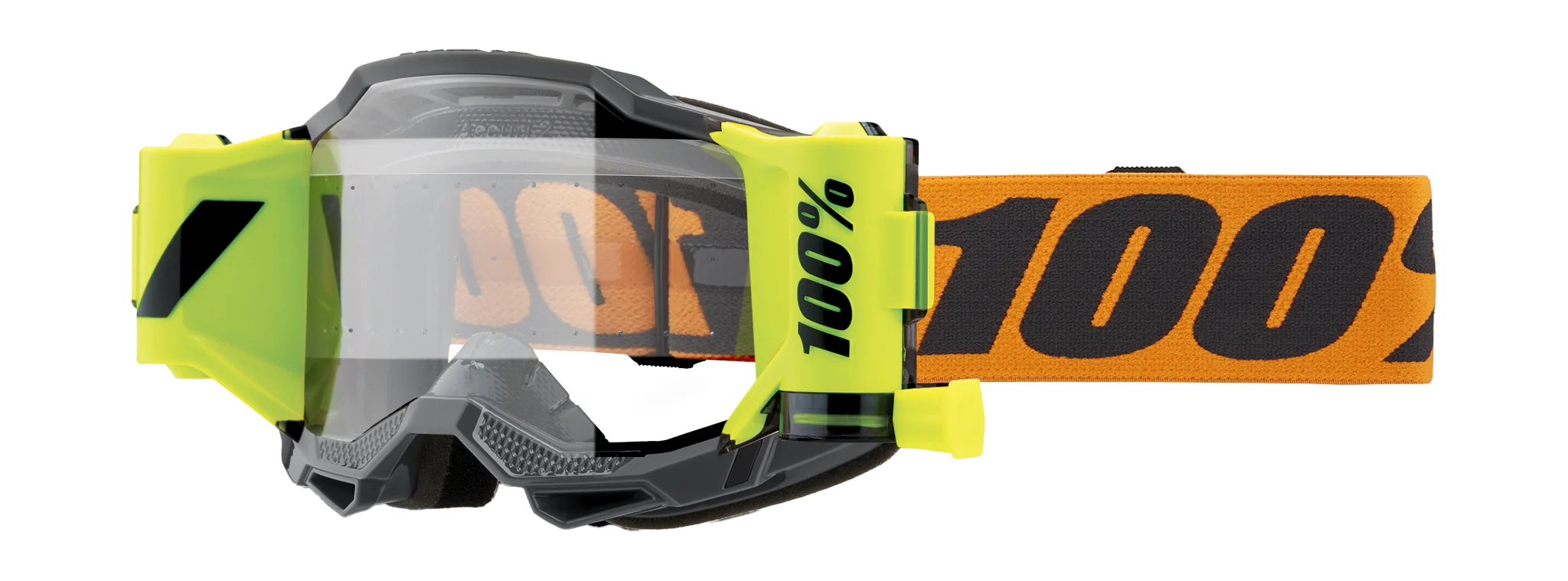 100% Crossbril Roll-Off Accuri 2 Forecast Orange - Clear Lens