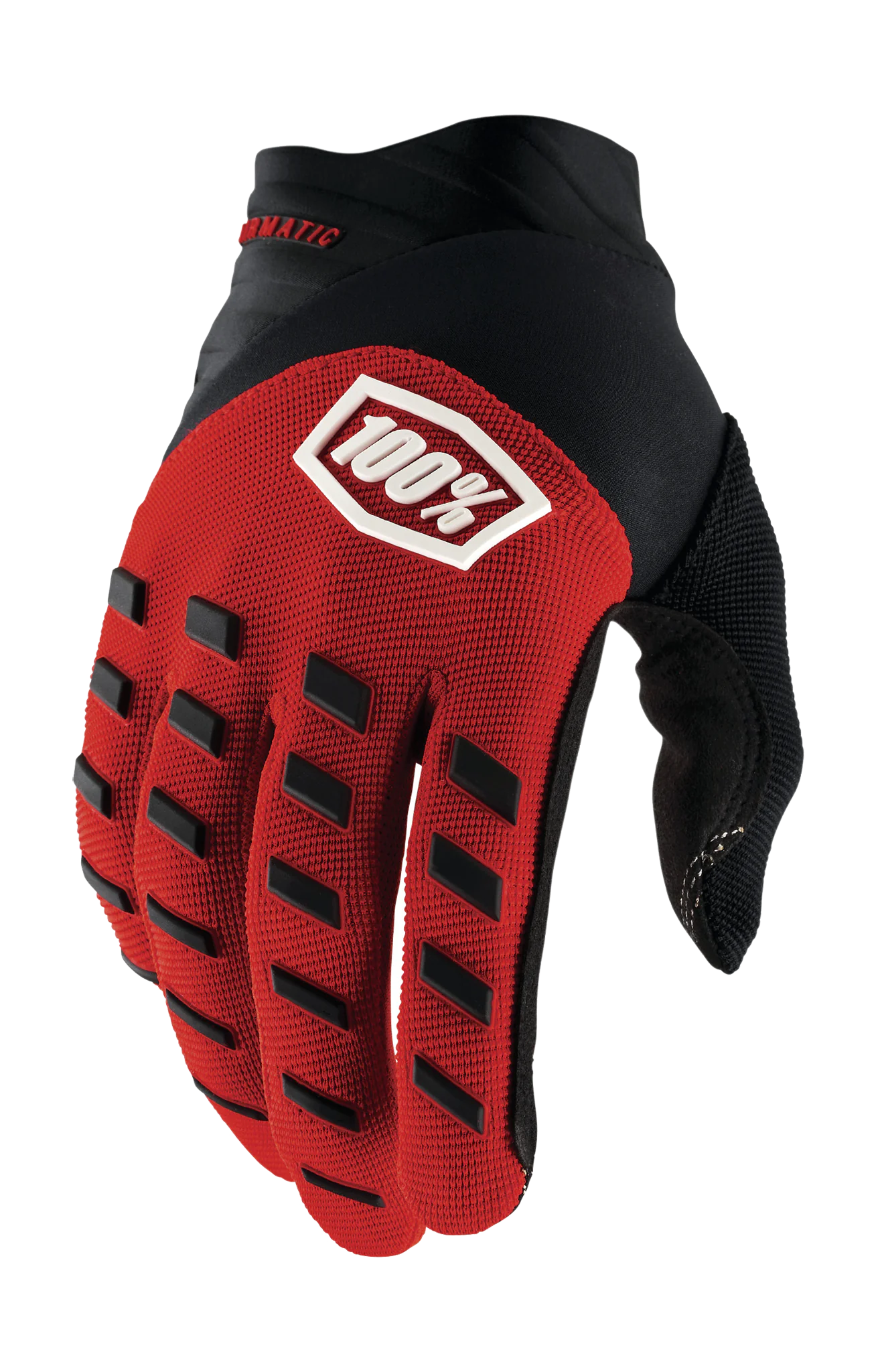 100% Crosshandschoenen Airmatic - Rood / Zwart