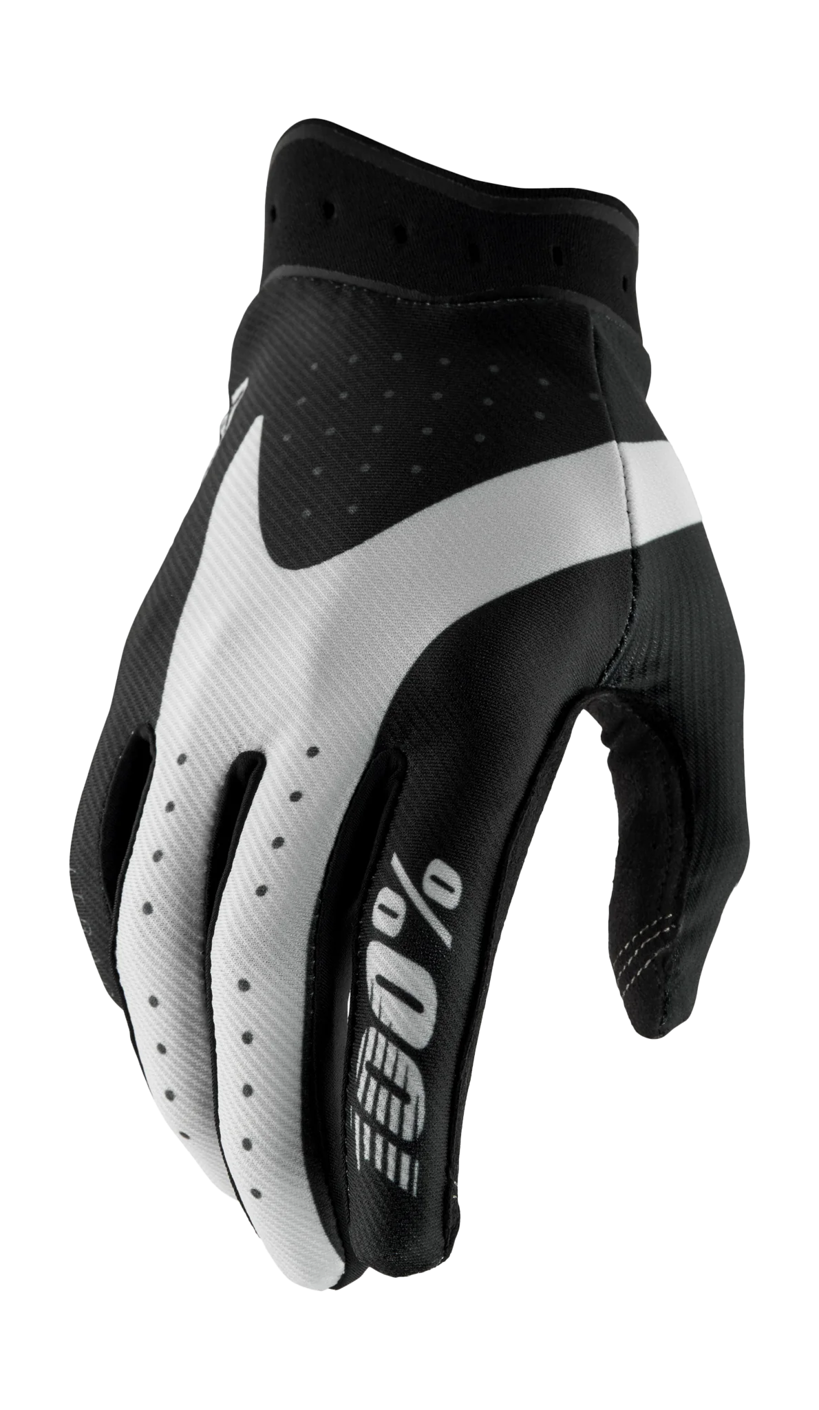 100% Crosshandschoenen iTrack - Zwart / Wit