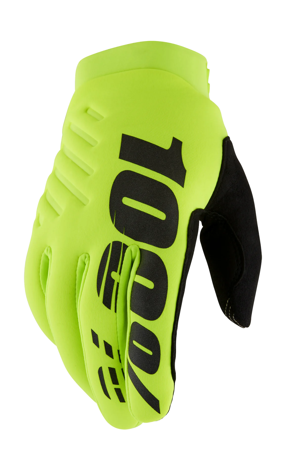 100% Crosshandschoenen Winter Brisker - Fluo Geel
